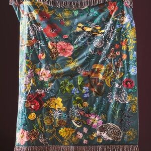 Anthropologie Nathalie Lete Throw Blanket